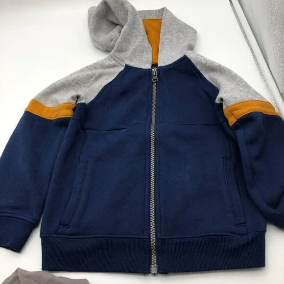 Boys 5T Long Sleeve T Shirts BUNDLE Sweatshirts H&M Oshkosh Gap Mix Fall Winter - Picture 10 of 11